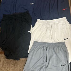 Nike Shorts Collection - Black, White, Gray, Navy